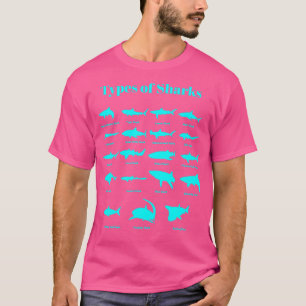 Art der Haifischkennzeichen T-Shirt