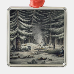 Art der Herstellung eines Ruheplatzes auf einer Ornament Aus Metall