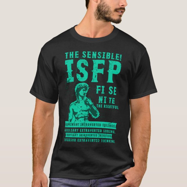 Art der Persönlichkeit des ISFP Die Geschenke für  T-Shirt (Vorderseite)