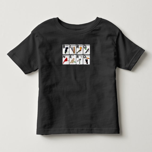 Art der Vögel Kleinkind T-shirt (Vorderseite)