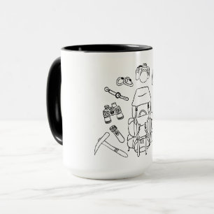 Art des Abenteuers   Tasse für Wanderer