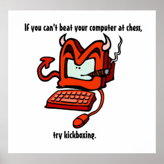 Art des Computers Poster