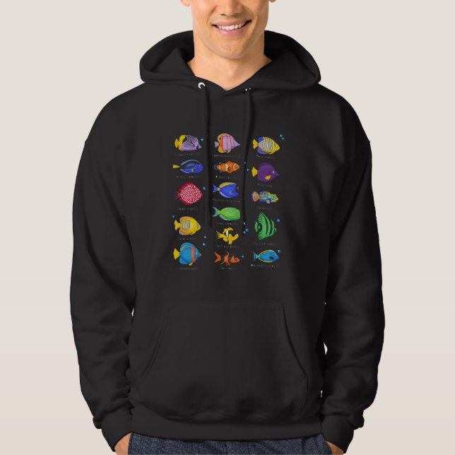 Art des Fischmeers Hoodie (Vorderseite)
