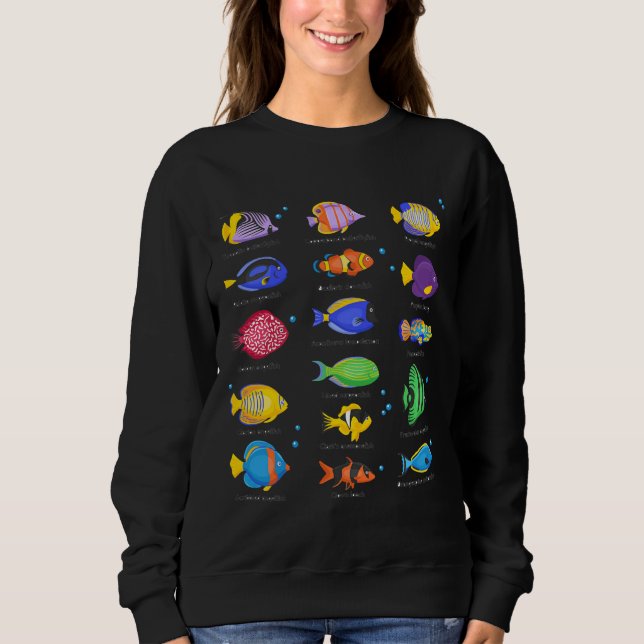 Art des Fischmeers Sweatshirt (Vorderseite)