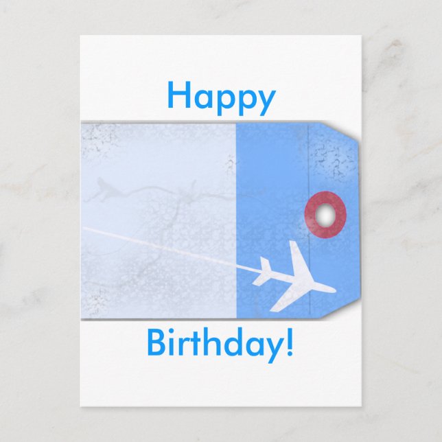 Art des Gepäcks Postkarte (Vorderseite)