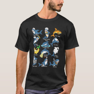Art des Hai-Nurse-Seehai-Bullenhais T-Shirt