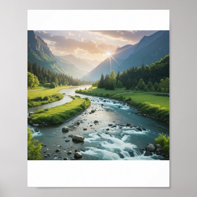 Art des Morgens Poster (Vorne)