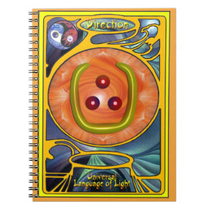 Art des Richtungszeichens Notizblock