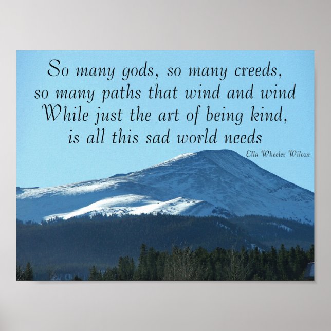 Art des Seins Poster (Vorne)