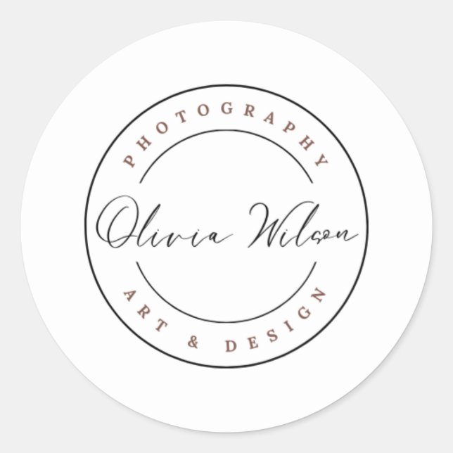 Art & Design Aufkleber (Vorderseite)