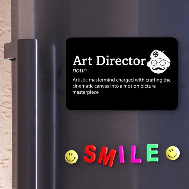 Art Director Definition - Crew 4" x 6" Flex Magnet (Von Creator hochgeladen)