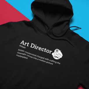 Art Director Definition Dark Mode - Crew Hoodie