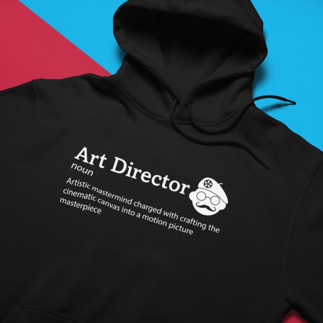 Art Director Definition Dark Mode - Crew Hoodie (Von Creator hochgeladen)