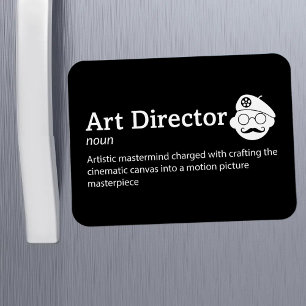 Art Director Definition - Filmemacher 3" x 4" Flex Magnet