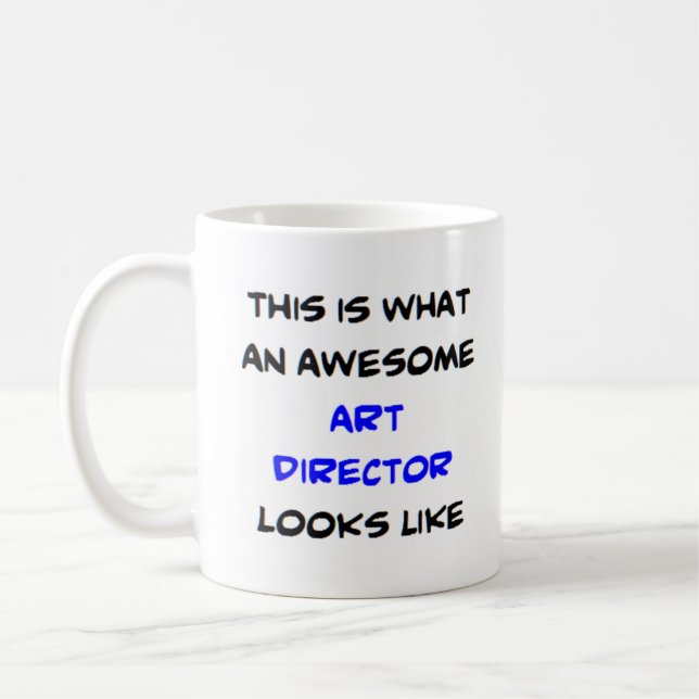 Art Director, phantastisch Kaffeetasse (Links)