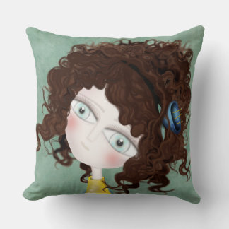 Art Doll Eye Zoom Kissen