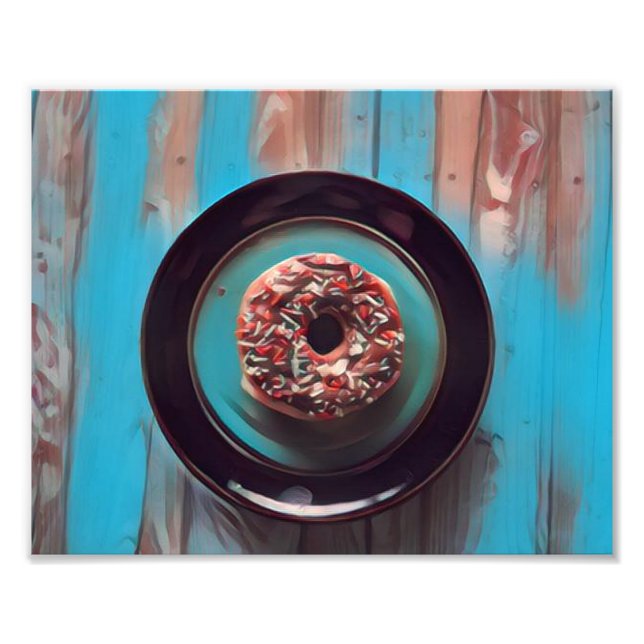 Art Donut Fotodruck (Vorne)