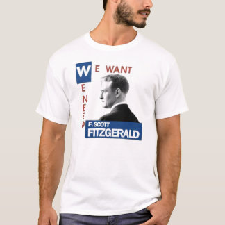 Art F. Scott Fitzgerald JFK T-Shirt