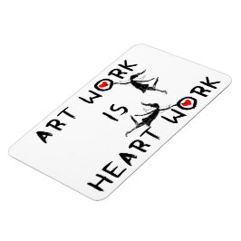 Art Fairies: Kunst ist Herzarbeit Magnet