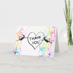 Art Fairies: Vielen Dank Dankeskarte