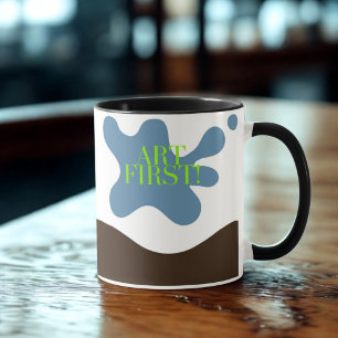 Art First! Fett Color Splash Tasse