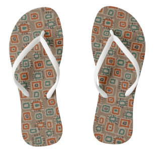 Art Flip Flops Stoffmuster