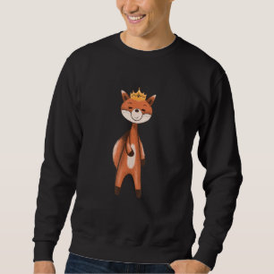Art Fox Ich mag Foxes Ok Fox Queen King Sweatshirt