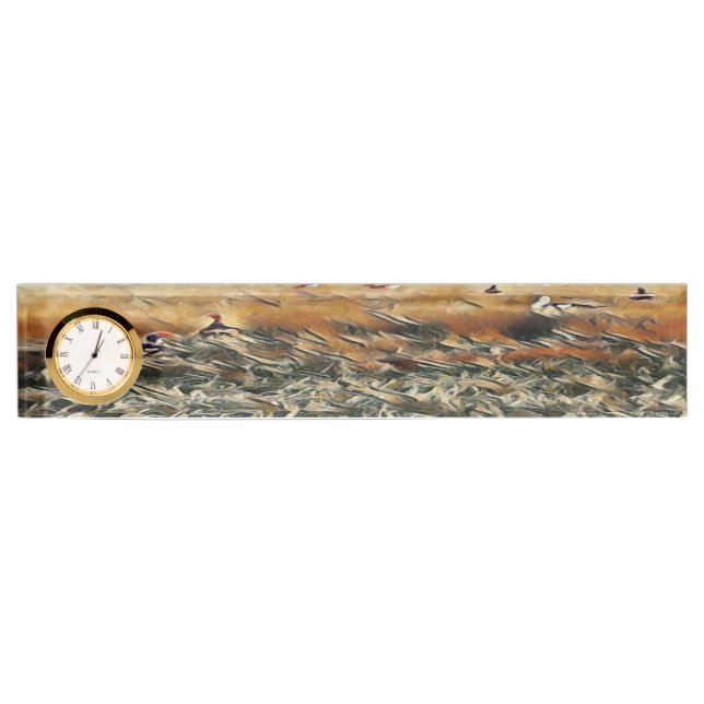 Art Gänse und Duck Roam Namensplakette (Vorderseite)