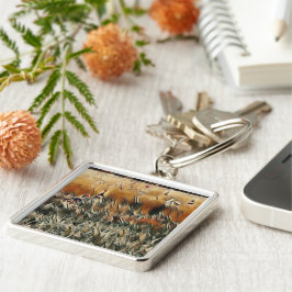 Art Gänse und Duck Roam Schlüsselanhänger