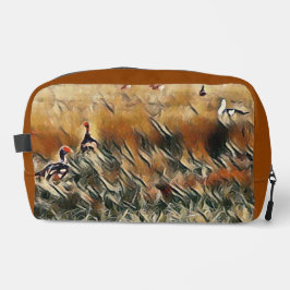 Art Gänse und Duck Roam Waschbeutel