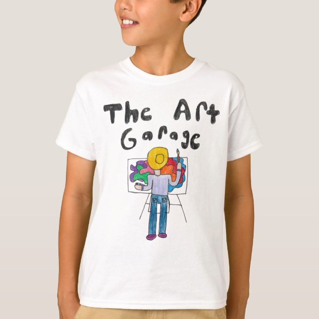 Art Garage 2025 Contest Gewinner Kinder T - Shirt (Vorderseite)