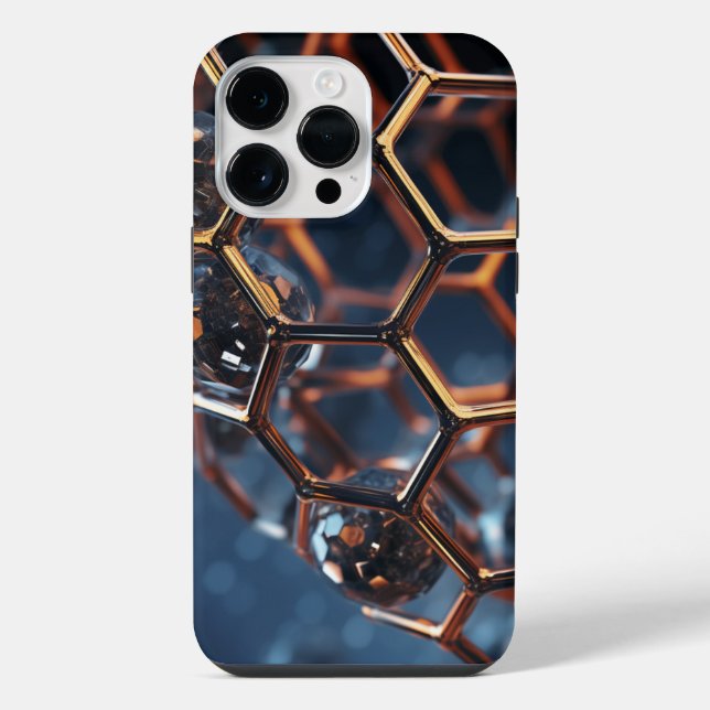 Art Graphene iPhone / iPad Gehäuse Hülle (Rückseite)