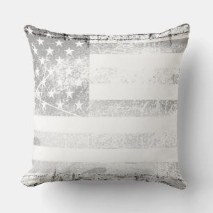 Art Grunge American Flag #7 Kissen