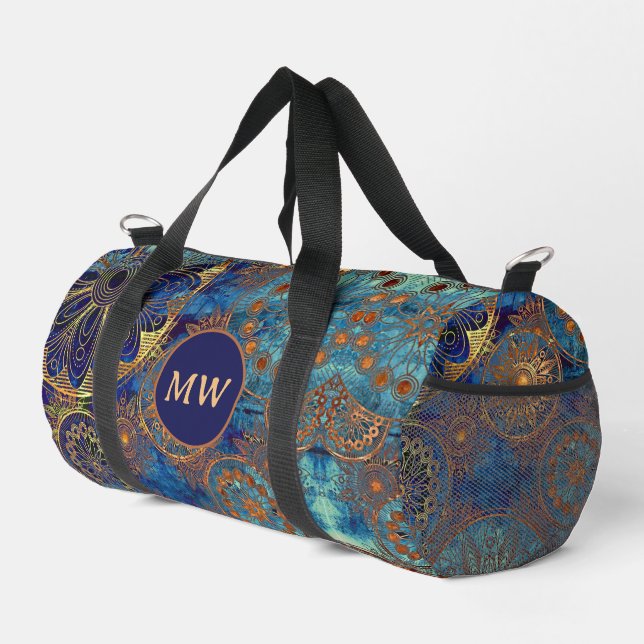 Art Grunge Duffle Bag (Rechte Ecke)