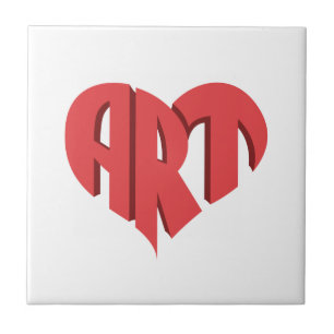Art Heart Fliese