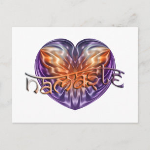 ART Heart NAMASTE Postkarte