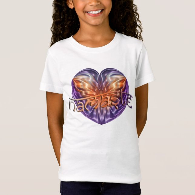 ART Heart NAMASTE T-Shirt (Vorderseite)