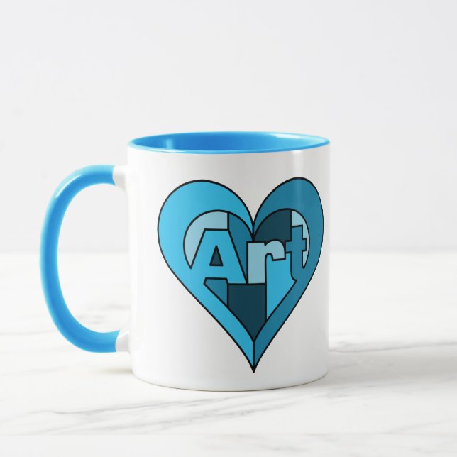 Art Heart Tasse (Links)