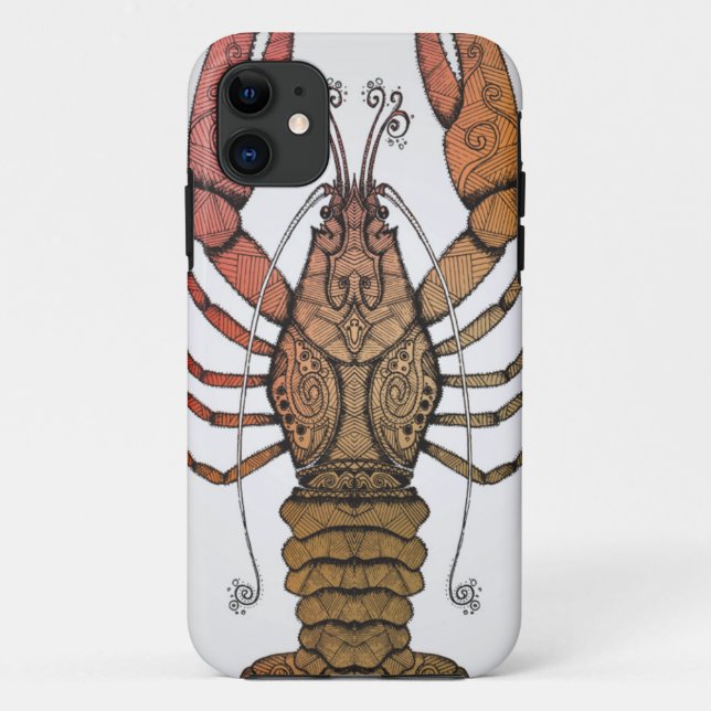 Art-Hummer Case-Mate iPhone Hülle (Rückseite)
