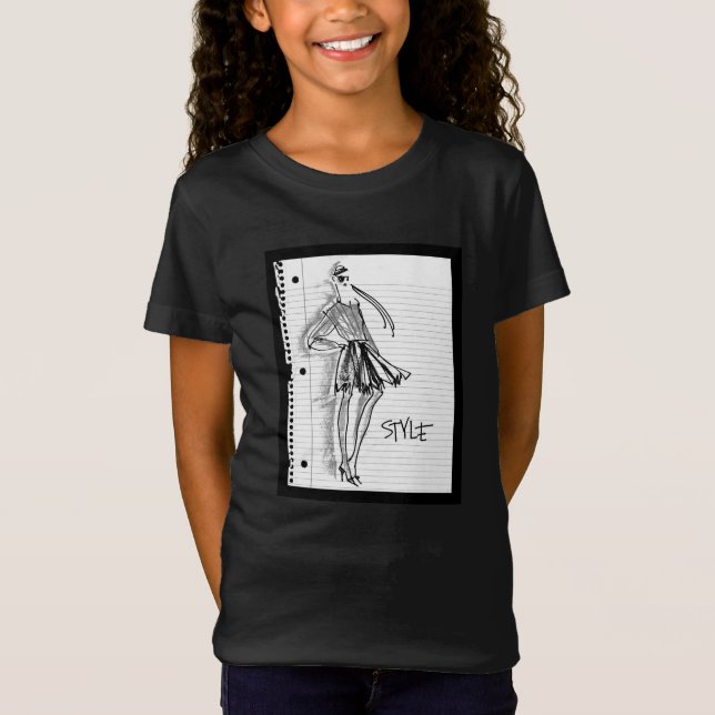 Art-Ikone wilden Apples | - moderne Skizze T-Shirt (Vorderseite)