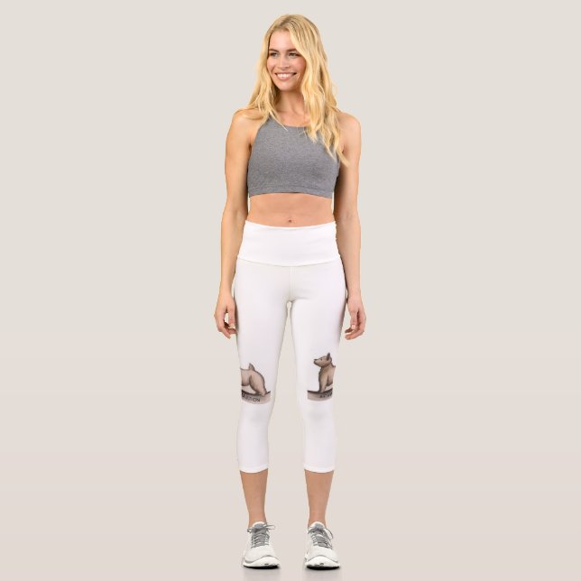Art Infliction Capri Yoga Leggings (Vorderseite)