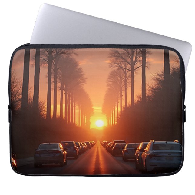 Art innerhalb des Falles Laptopschutzhülle (Vorderseite)