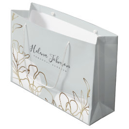 Art Inspiriert Blumenpapierbeutel Große Geschenktüte