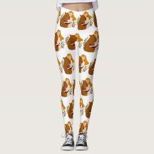 Art inspiriert Capybara Leggings