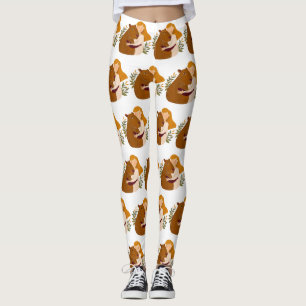 Art inspiriert Capybara Leggings