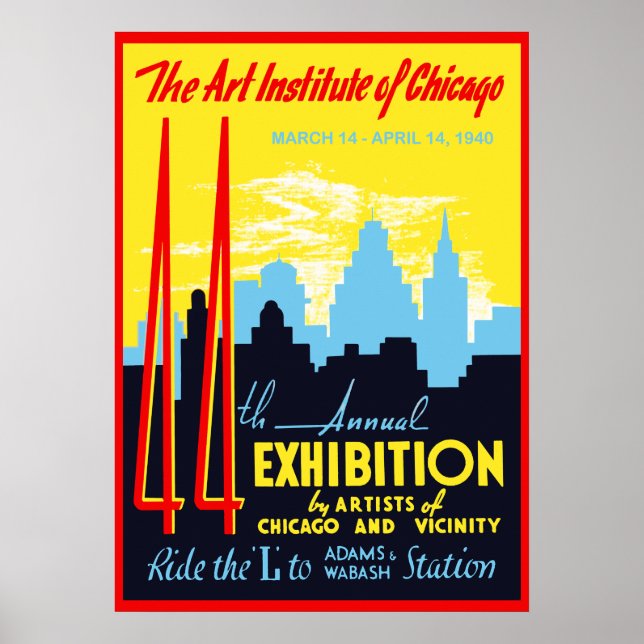 Art Institute of Chicago Poster (Vorne)