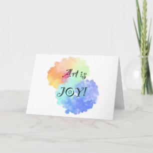 Art is Joy card Karte