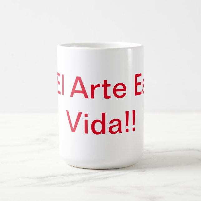 Art Is Life Kaffeetasse (Mittel)