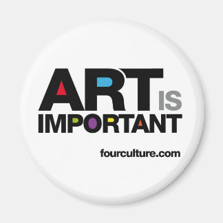 ART IST WICHTIGER Magnet