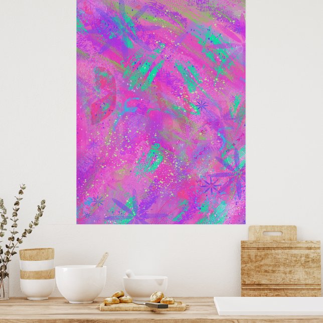 Art Journal-Liebe Poster (Küche)